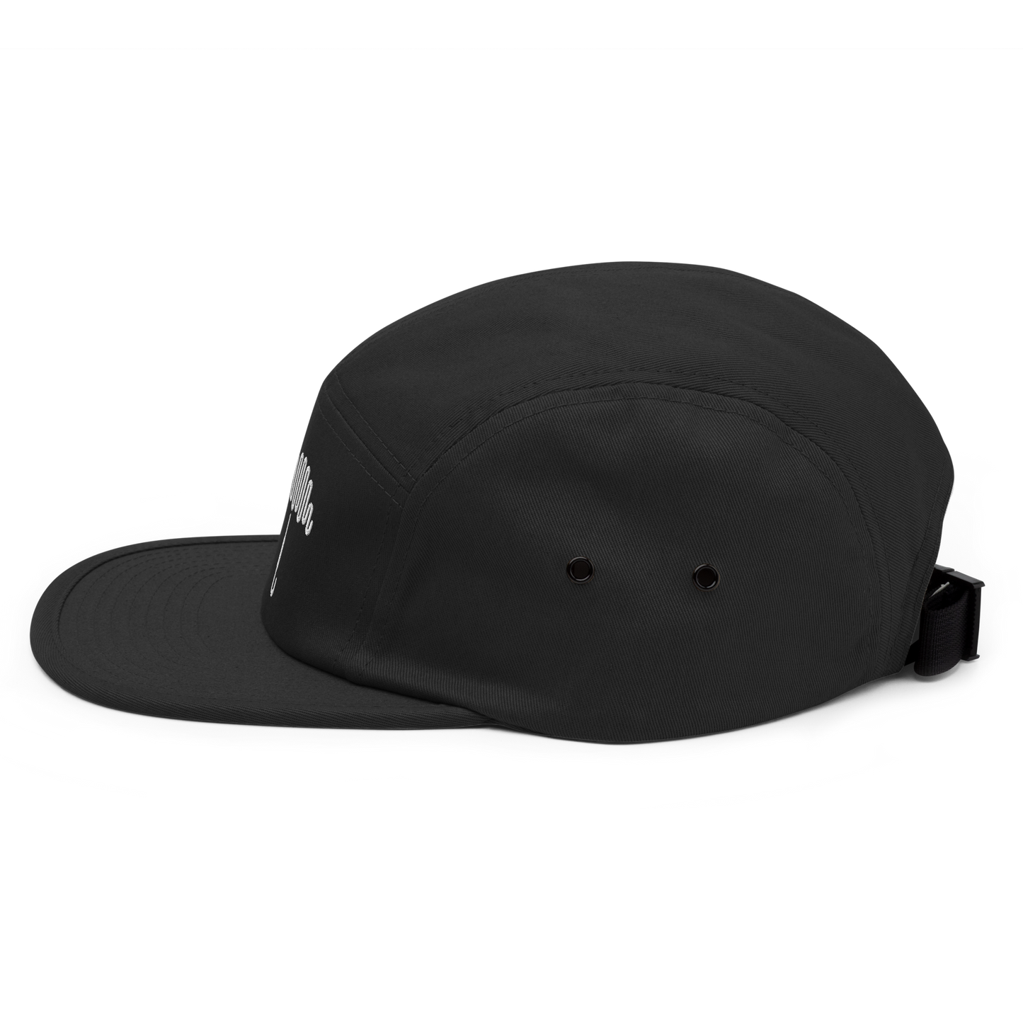 UU Five Panel Cap Black