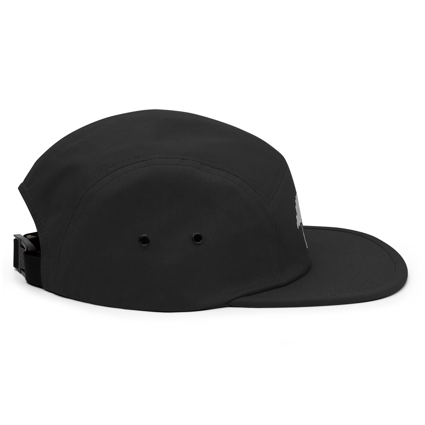 UU Five Panel Cap Black