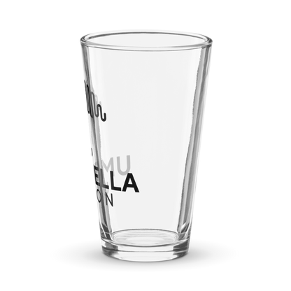 Umbrella Union Shaker Pint Glass