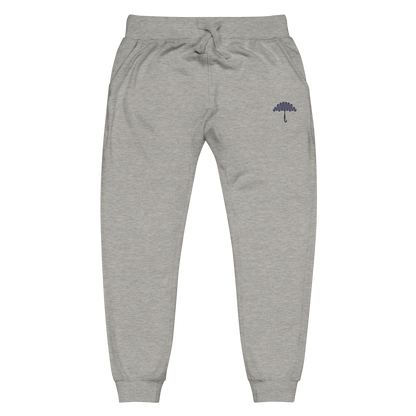 Navy Crest Fleece Sweatpants