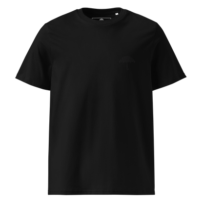 Shadow Crest Black Organic Cotton T-Shirt