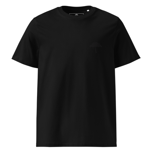 Shadow Crest Black Organic Cotton T-Shirt