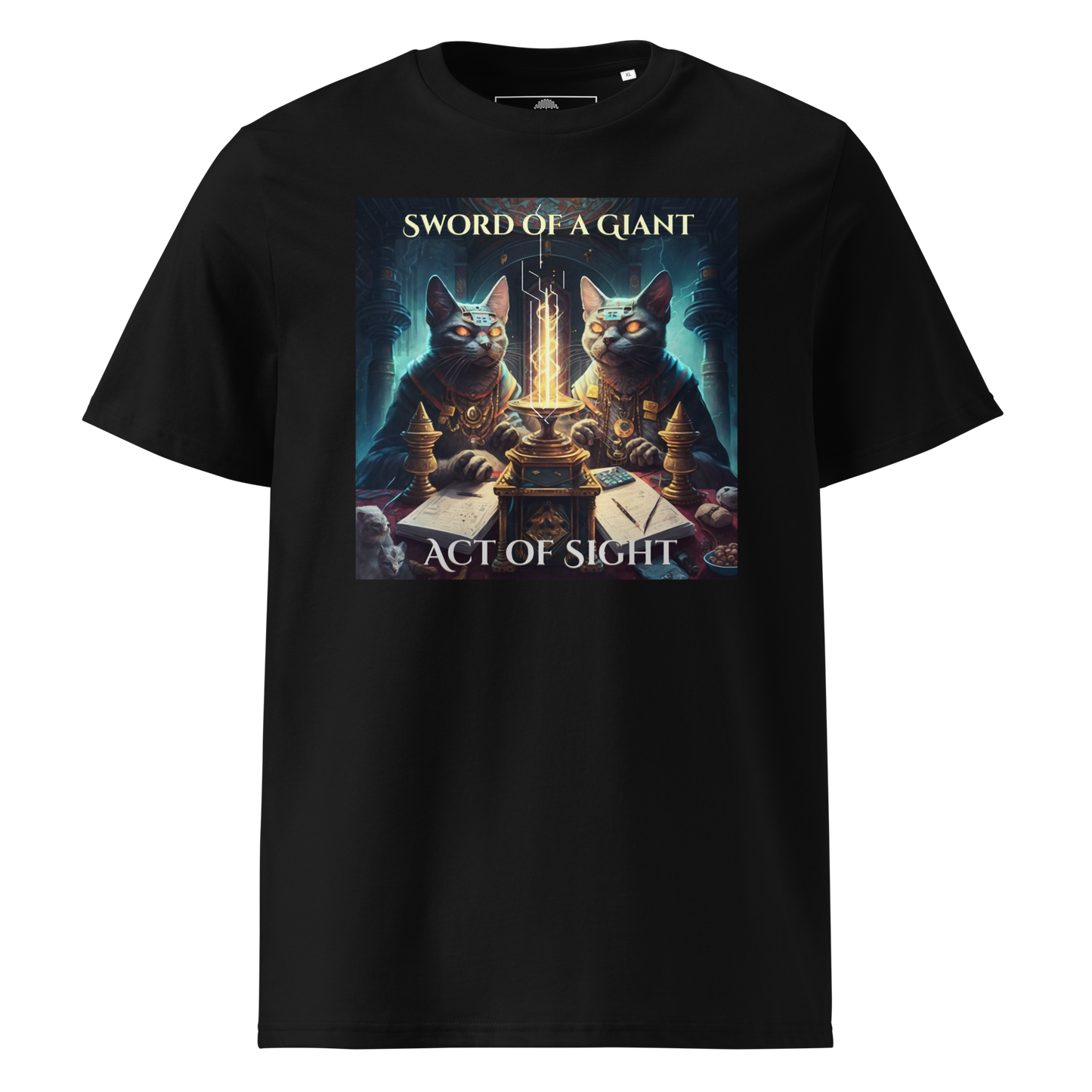 Sword of a Giant Act of Sight Organic Cotton T-Shirt