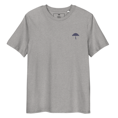 Monotone Crest Grey Organic Cotton T-Shirt