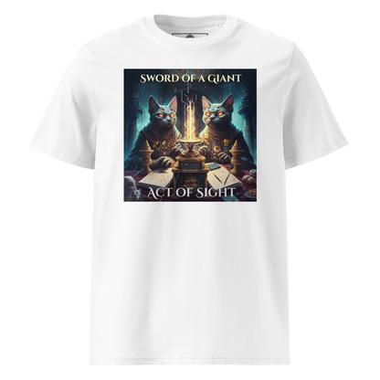 Sword of a Giant Act of Sight Organic Cotton T-Shirt